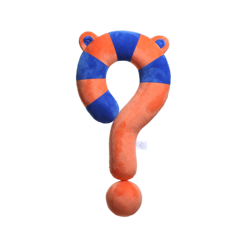 [PRE-ORDER] Question Mark Neck Pillow