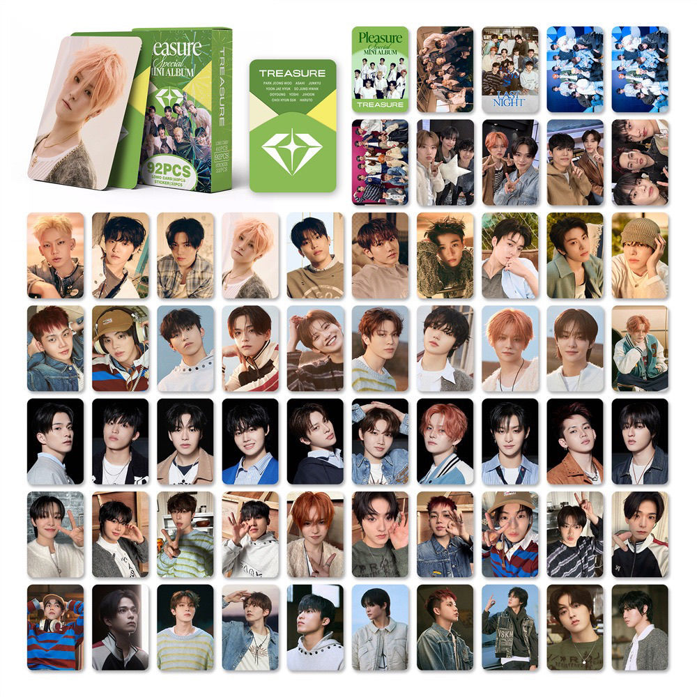 [PRE-ORDER] TREASURE 'Pleasure' lomocards (92pcs)