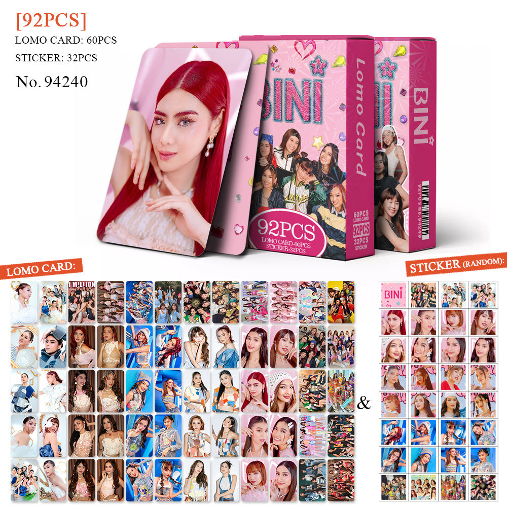 [BULK PRE-ORDER] Set of 5 ALL GIRL GROUPS Lomocard Packs (92pc)
