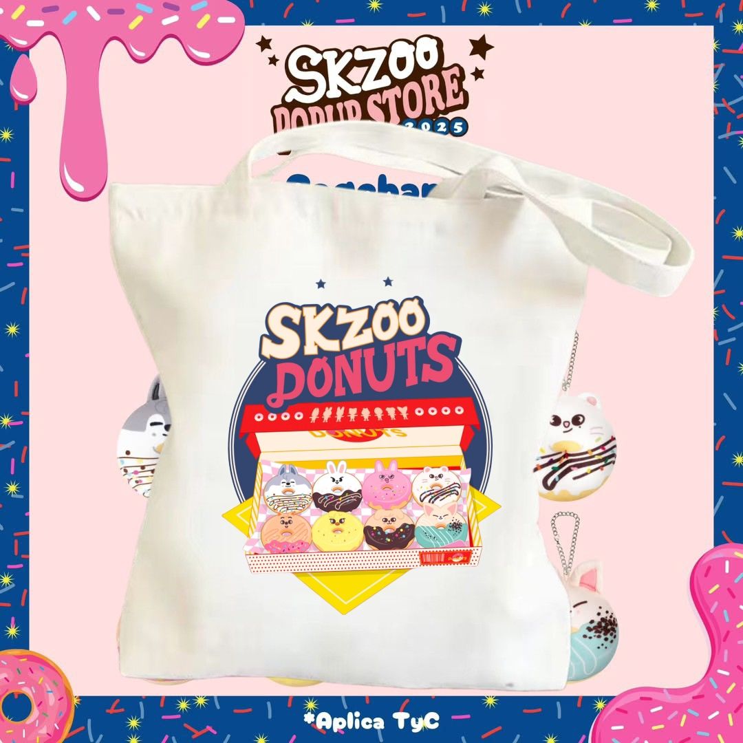 [PRE-ORDER] STRAY KIDS Popupstore2025 Canvas Bags
