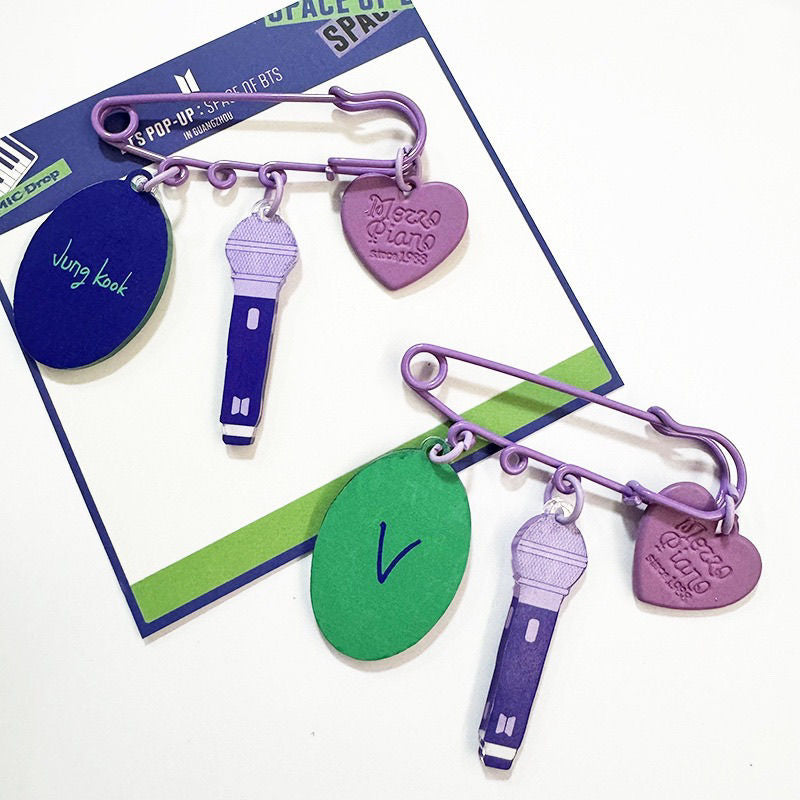 [PRE-ORDER] BTS Acrylic Set Pin Brooch