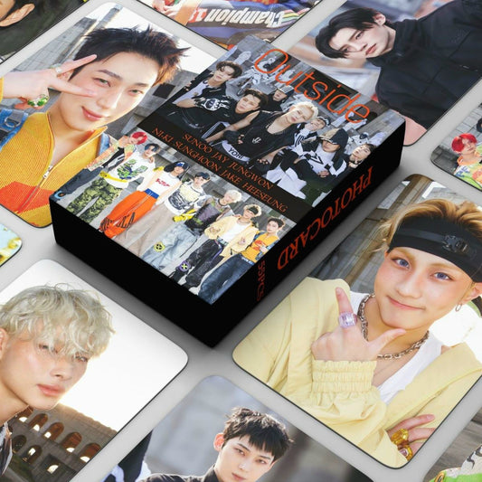 [Në Gjendje] ENHYPEN 'Outside' lomocards (55pcs)
