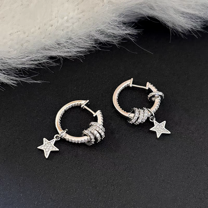 [PRE-ORDER] S925 Sterling Silver Star Earrings