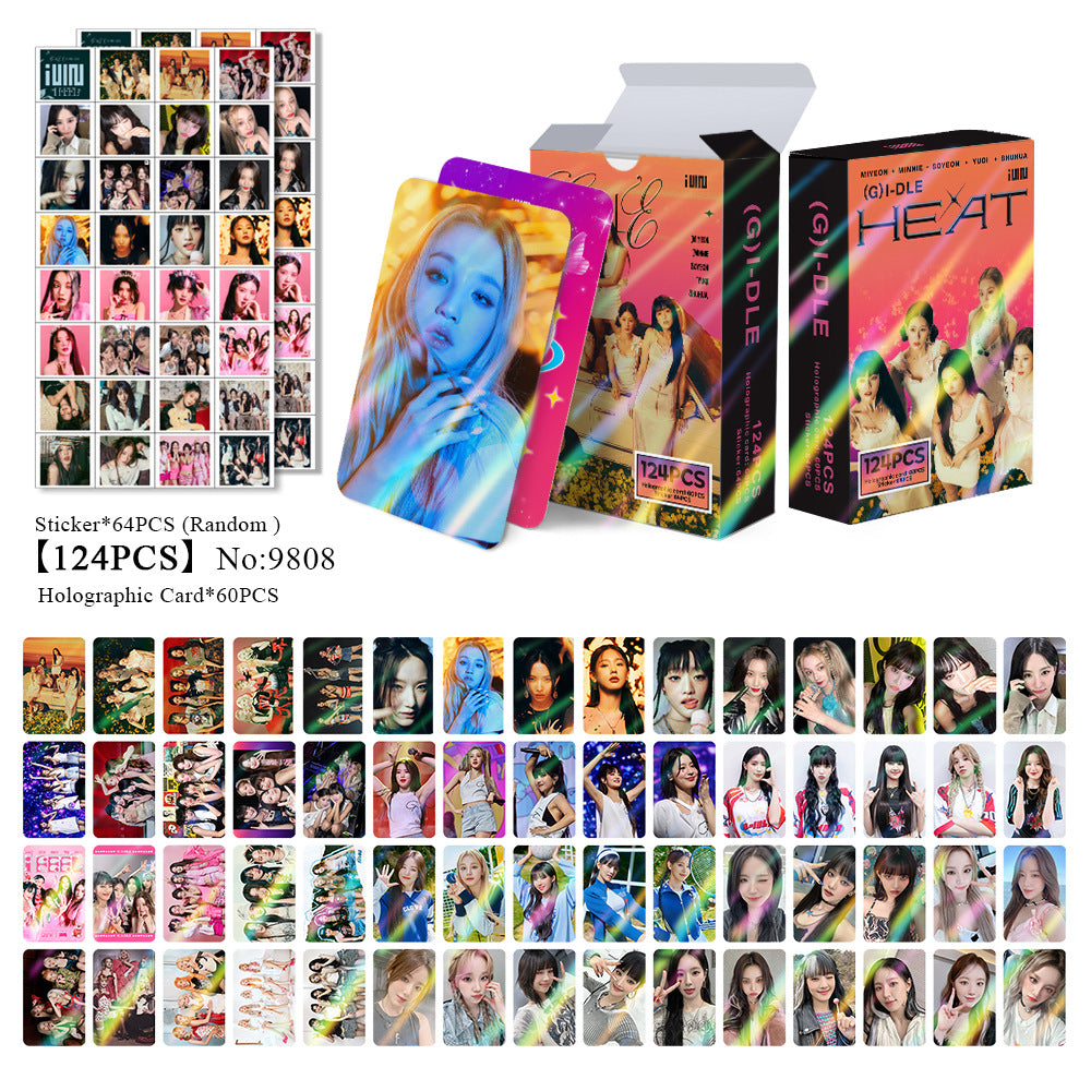 [BULK PRE-ORDER] Set of 5 ALL GIRL GROUPS Lomocard Packs (124pc)
