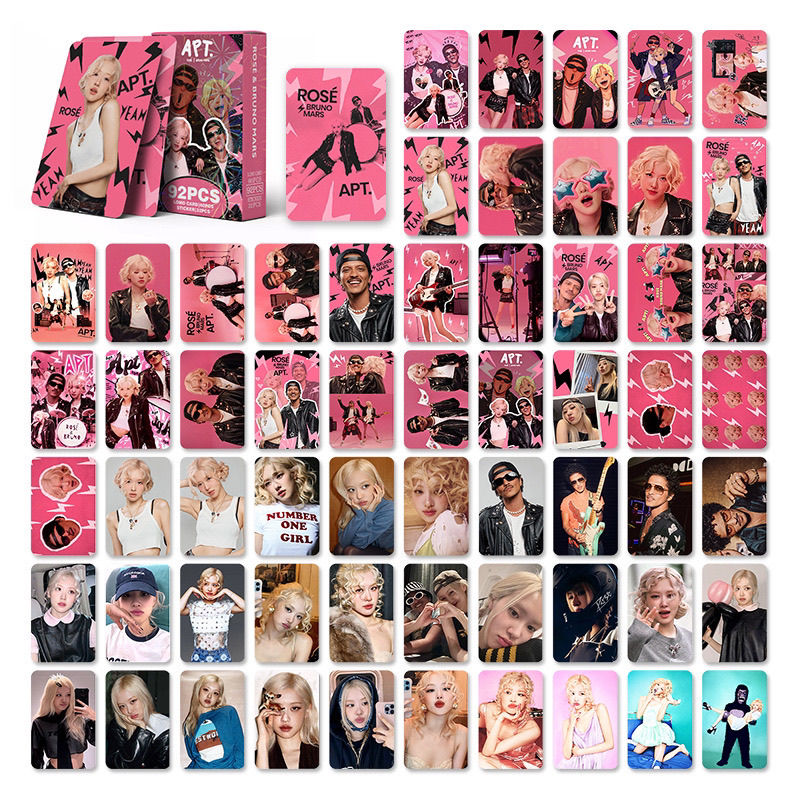 [BULK PRE-ORDER] Set of 5 ALL GIRL GROUPS Lomocard Packs (92pc)