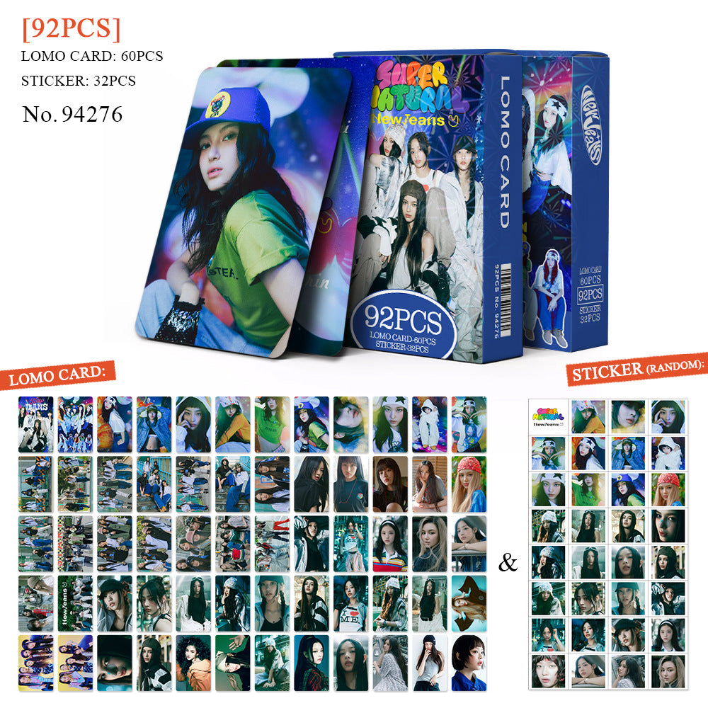 [BULK PRE-ORDER] Set of 5 ALL GIRL GROUPS Lomocard Packs (92pc)