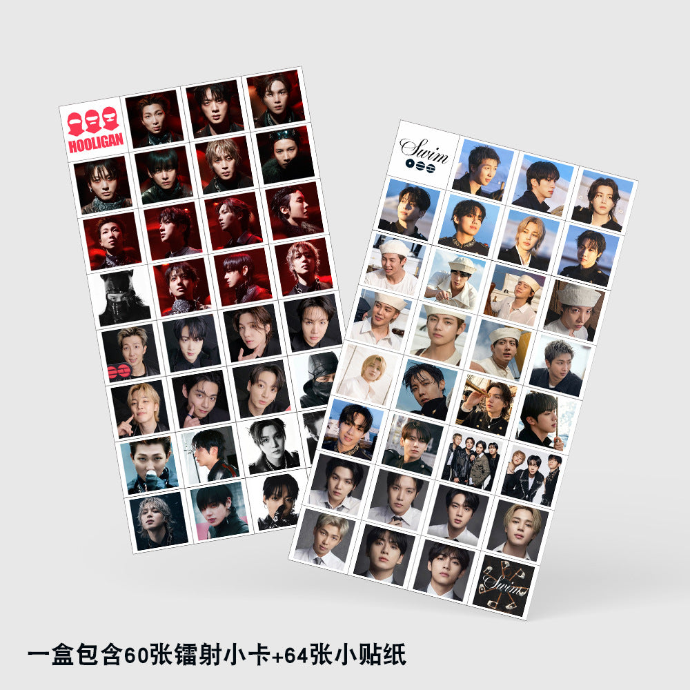 [Në Gjendje] BTS SWIM holographic lomocards (124pcs)