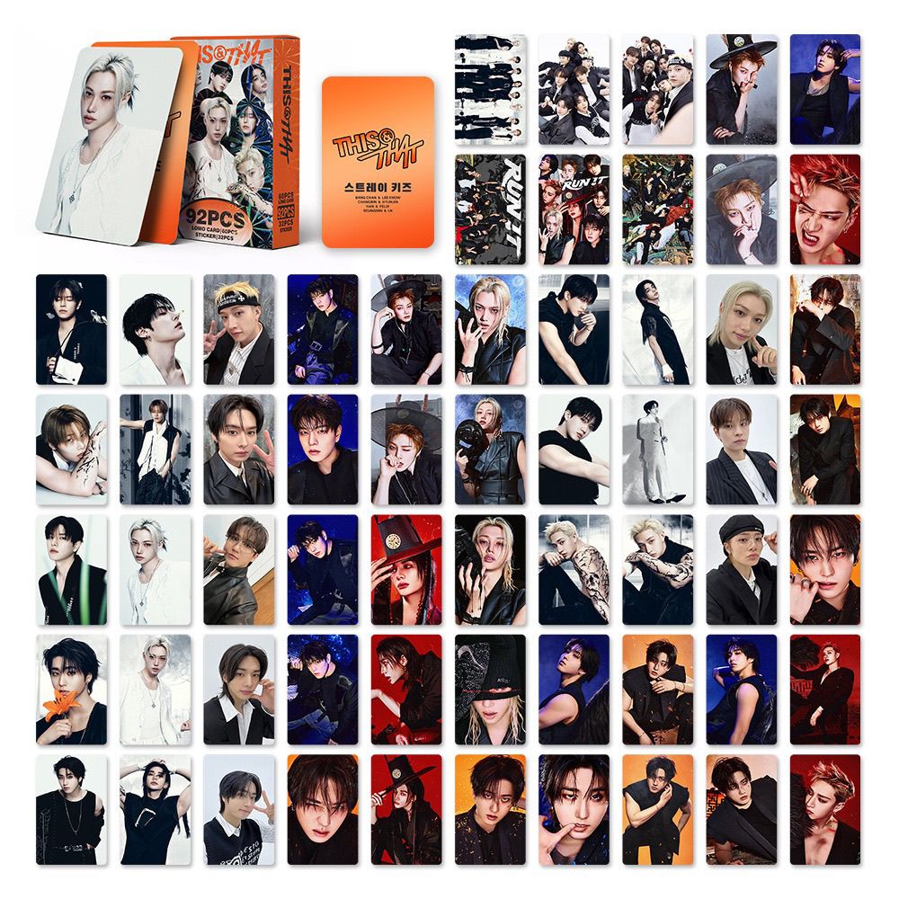 [Në Gjendje] Stray Kids BangChan 'THIS & THAT' lomocards (92pcs)
