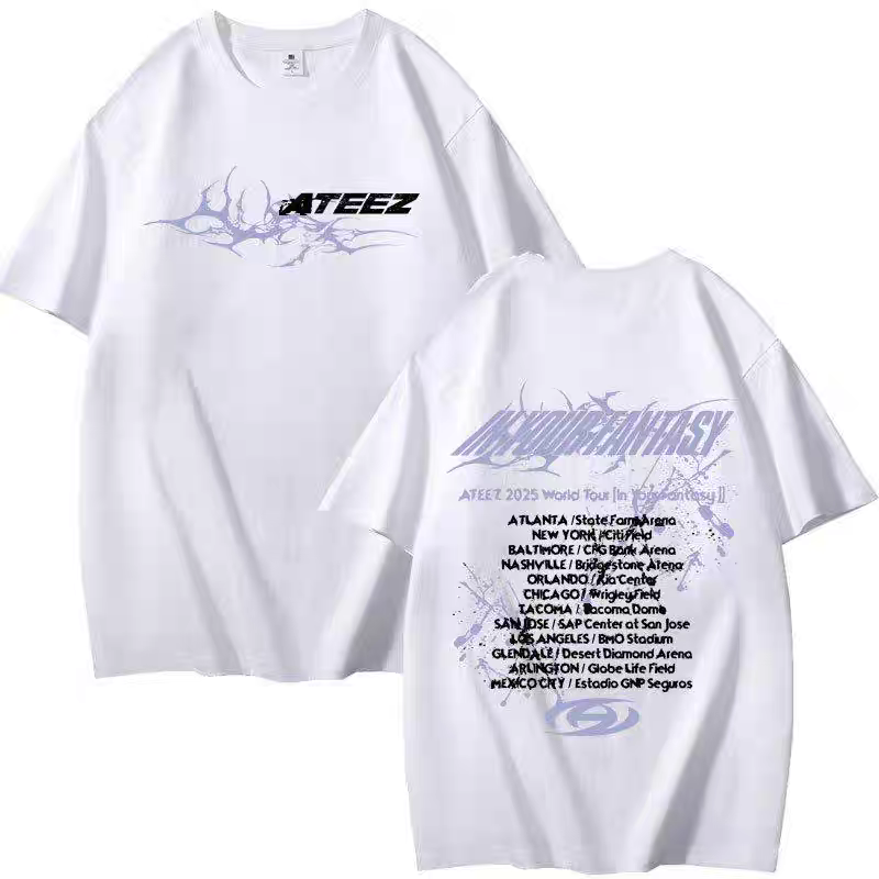 [PRE-ORDER] ATEEZ 'In Your Fantasy' 2025 World Tour T-Shirt
