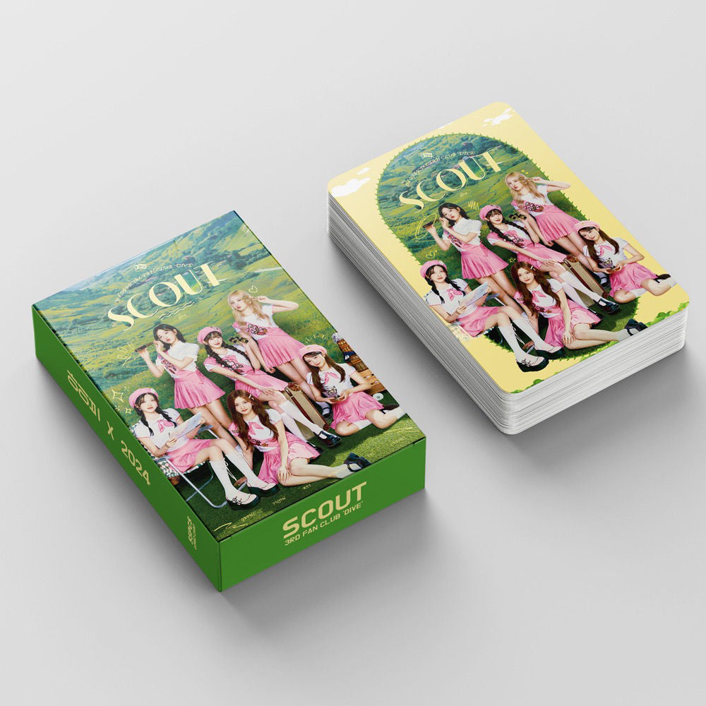 [PRE-ORDER] Ive fanclub 'Dive' scout lomocards (55pcs)