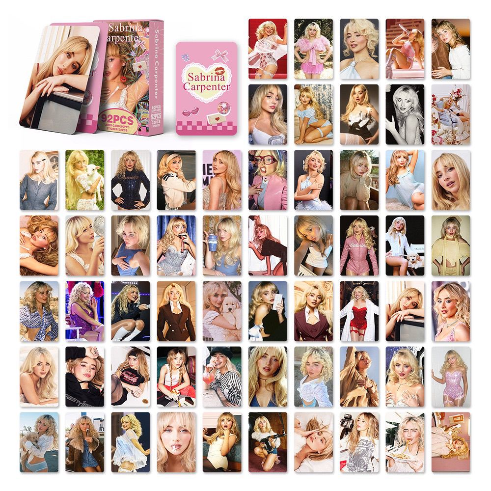 [PRE-ORDER] Sabrina Carpenter New lomocards (92pcs)