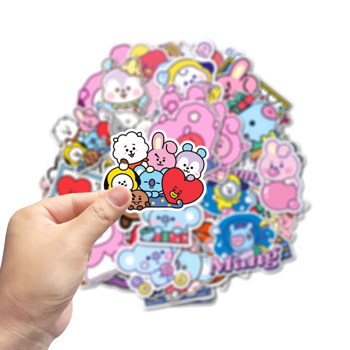 [Në Gjendje] BT21 stickers SET ver.1 (55pcs)