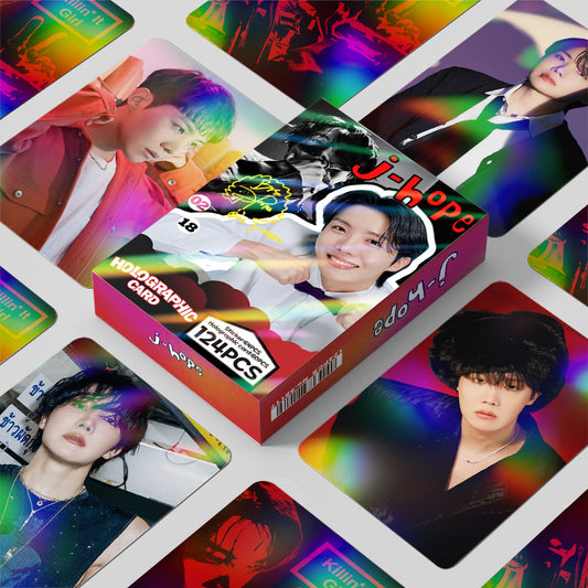 [PRE-ORDER] J-HOPE MIX holographic lomocards (124pcs)