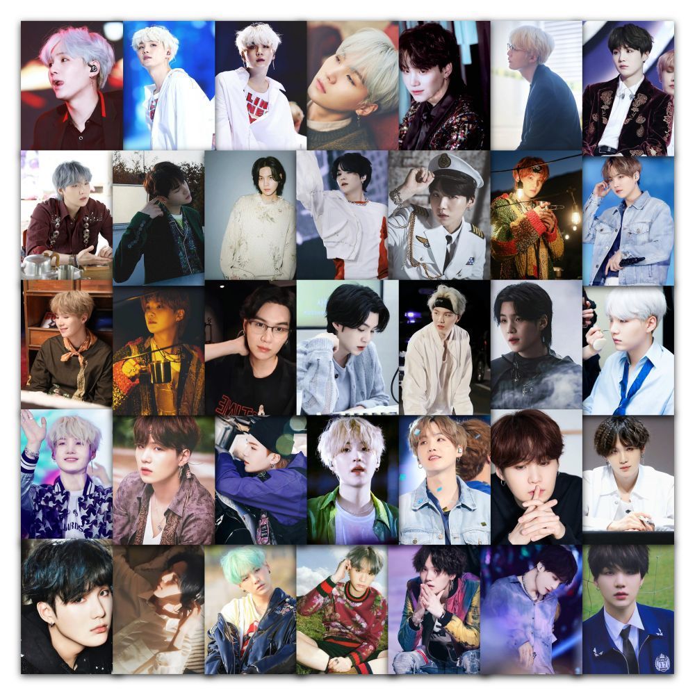 [Në Gjendje] BTS Suga Waterproof Stickers (63 pcs)