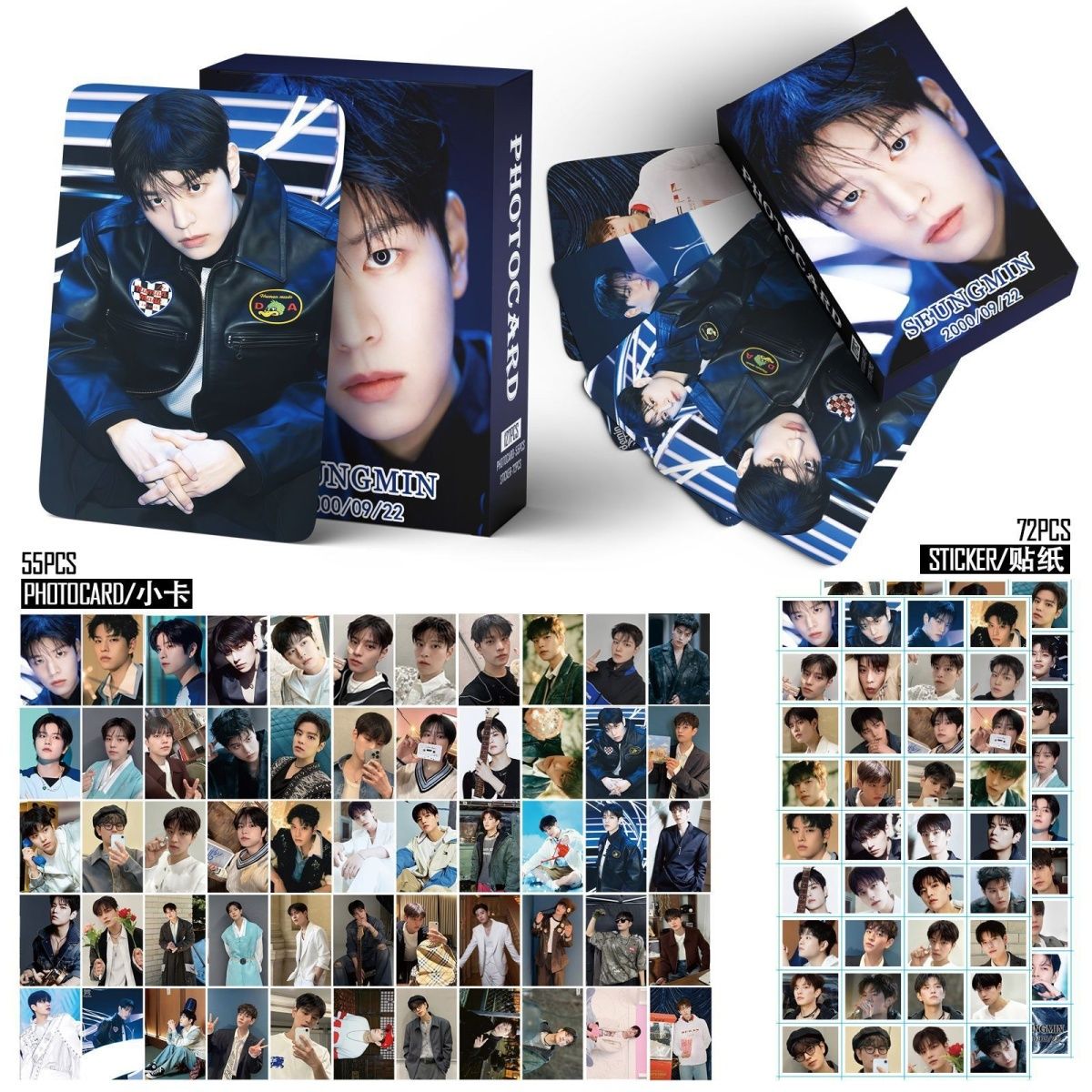 [PRE-ORDER] STRAY KIDS MEMBERS 'Dominate' lomocards (127pcs)