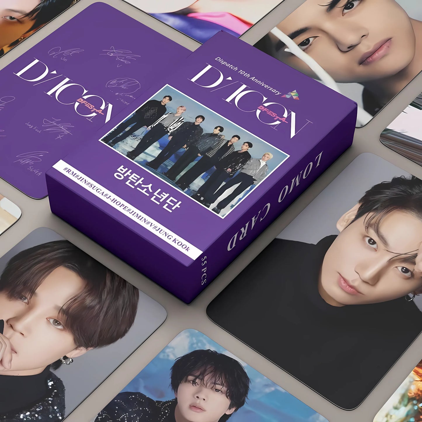 [Në Gjendje] BTS Dicon lomocards (55pcs)