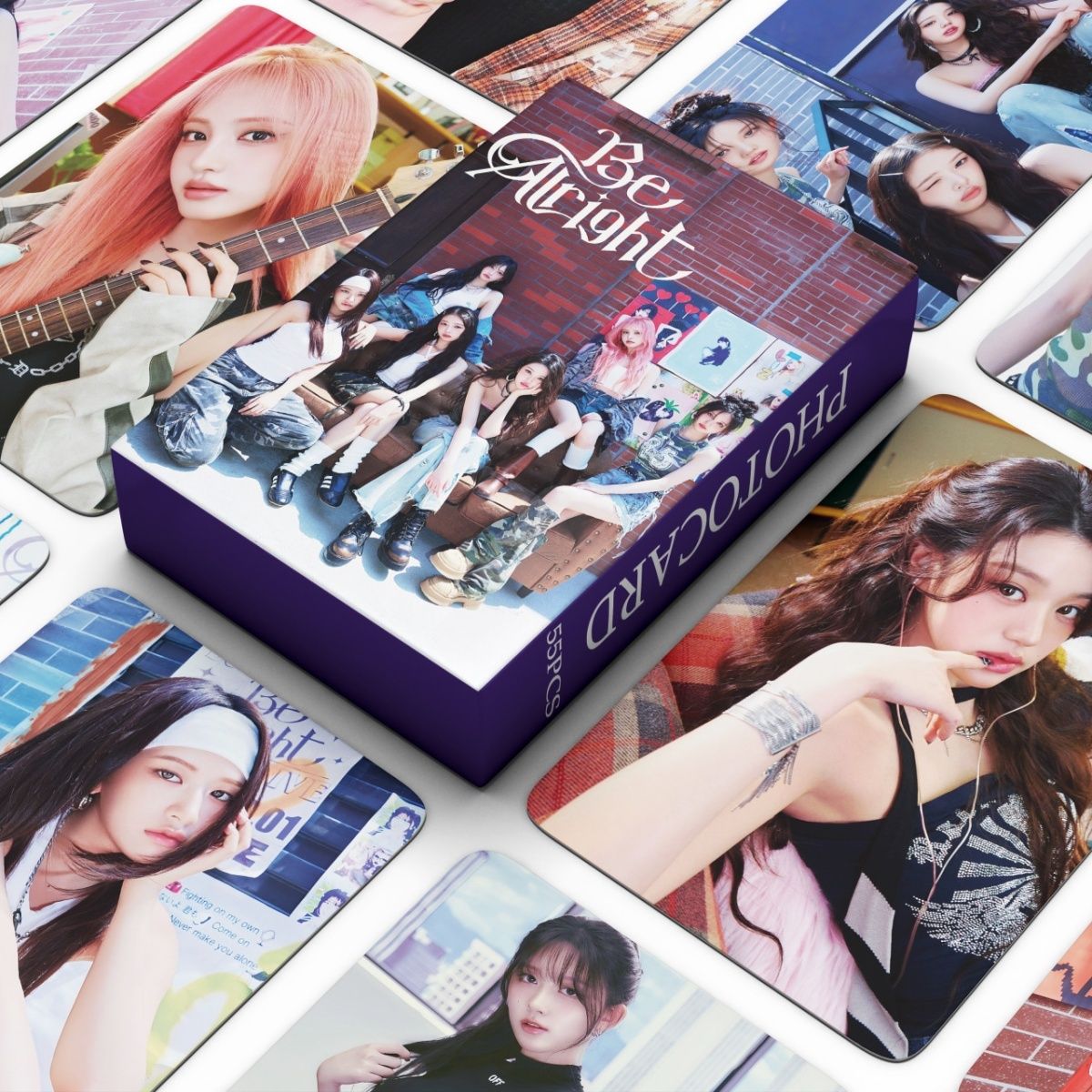 [PRE-ORDER] IVE 'Be Alright' lomocards (55pcs)