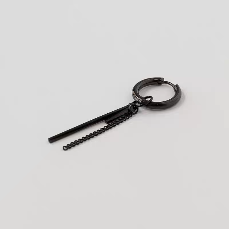 [PRE-ORDER] BTS JUNGKOOK Titanium Steel Earrings (single piece)