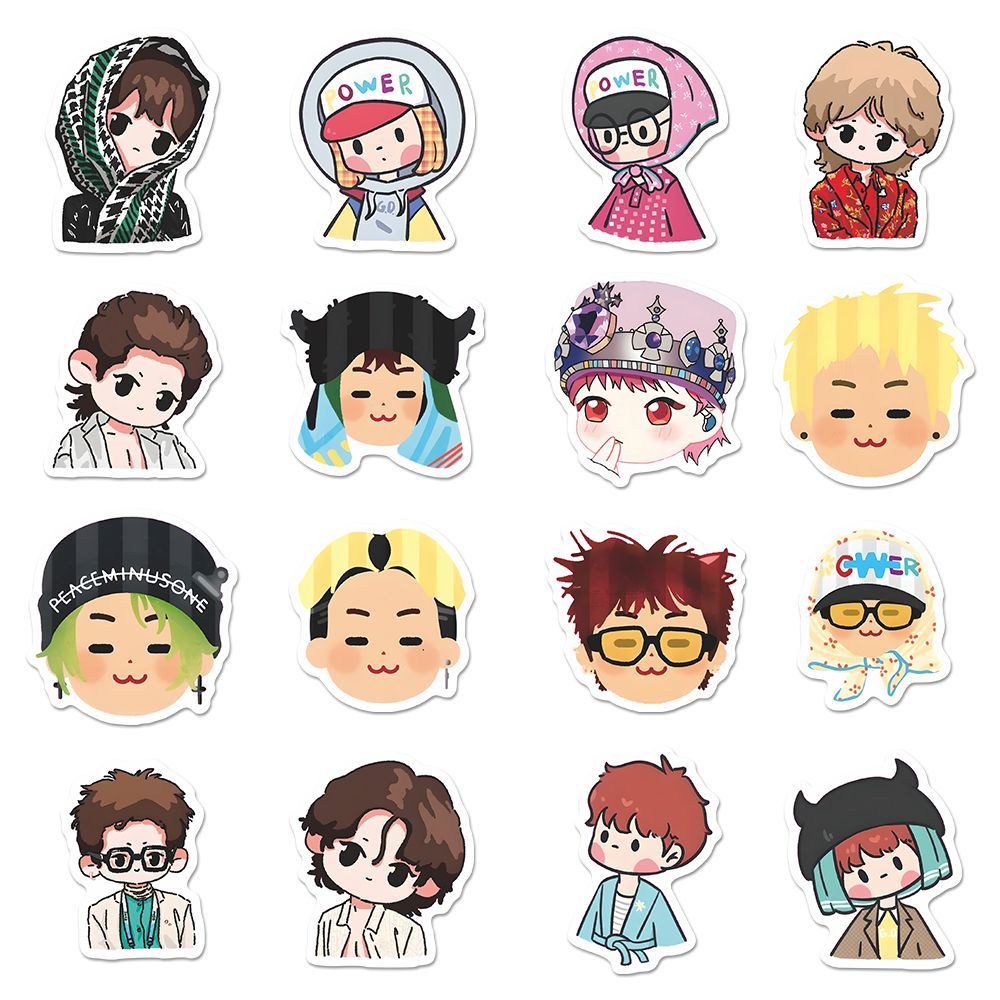 [PRE-ORDER] GD stickers SET (55pcs)