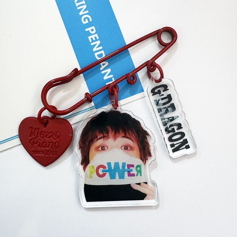 [PRE-ORDER] K-Pop Bag/Jacket Pin