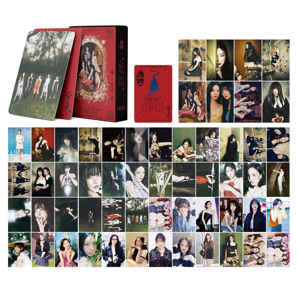 [Në Gjendje] Red velvet Chill Kill lomocards (55pcs)