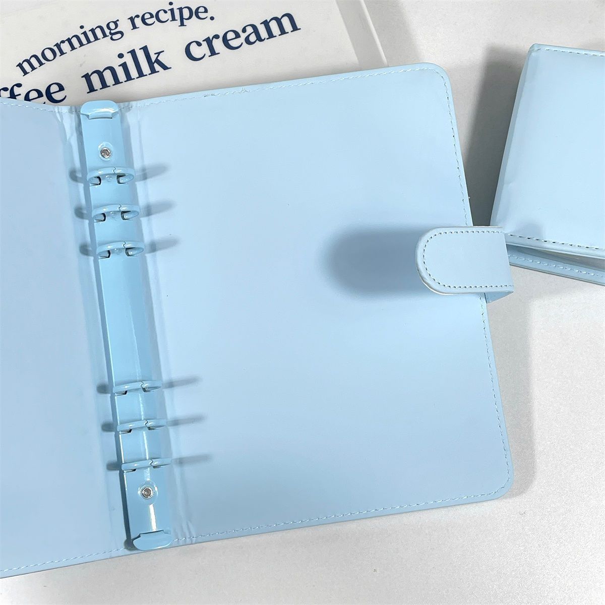 [Në Gjendje] A5 Blue Leather Binder