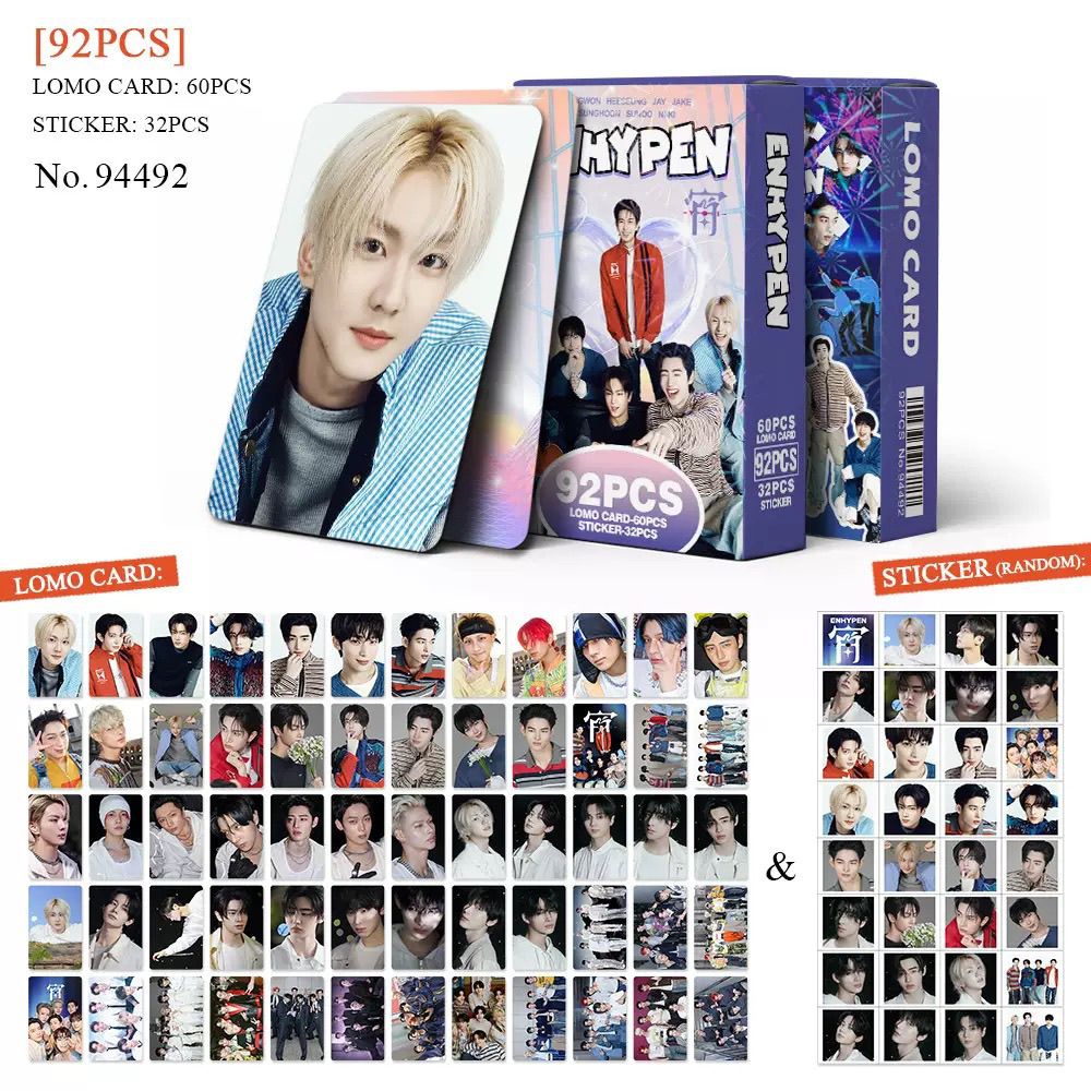[PRE-ORDER] ENHYPEN 'YOI' lomocards (92pcs)