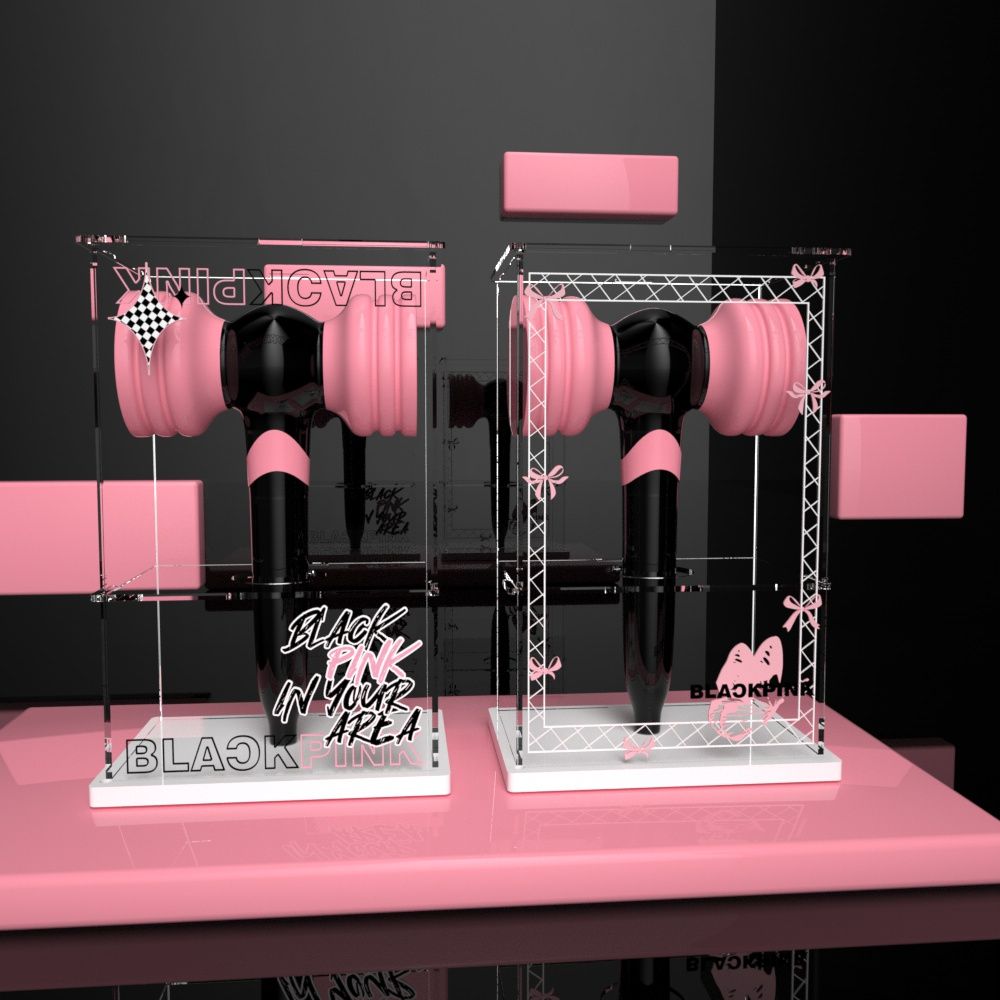 [PRE-ORDER] BLACKPINK Cute Lightstick Display BOX (Acrylic Box Only)