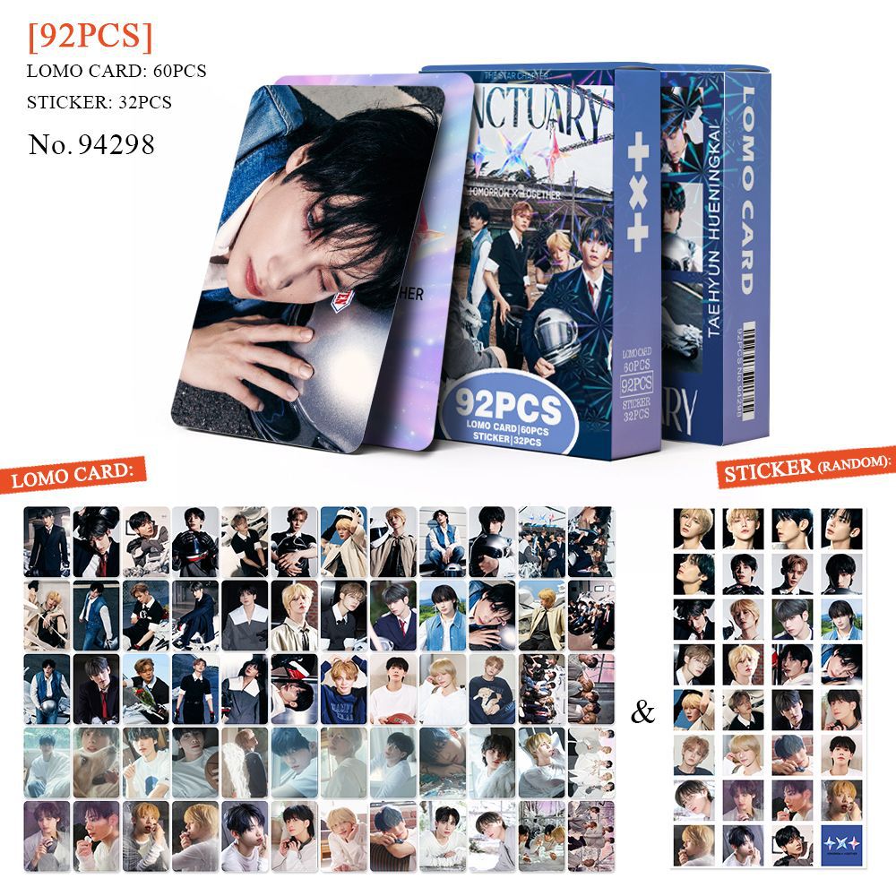 [BULK PRE-ORDER] Set of 5 From ALL BOY GROUPS Lomocard Packs (92pc)