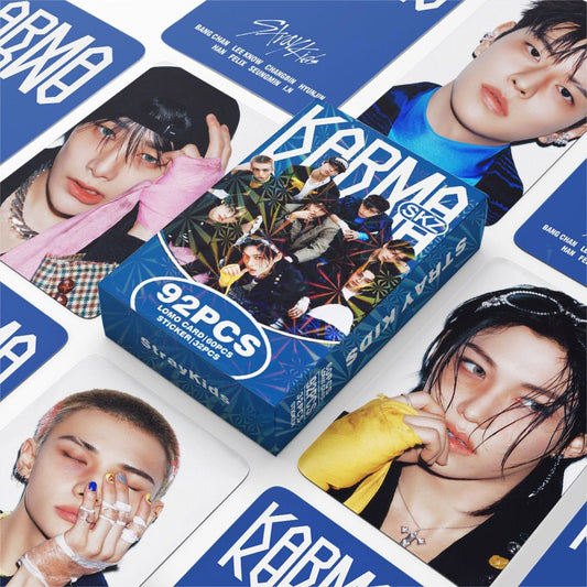 [Në Gjendje] STRAY KIDS 'KARMA' ver. 1 lomocards (92pcs)