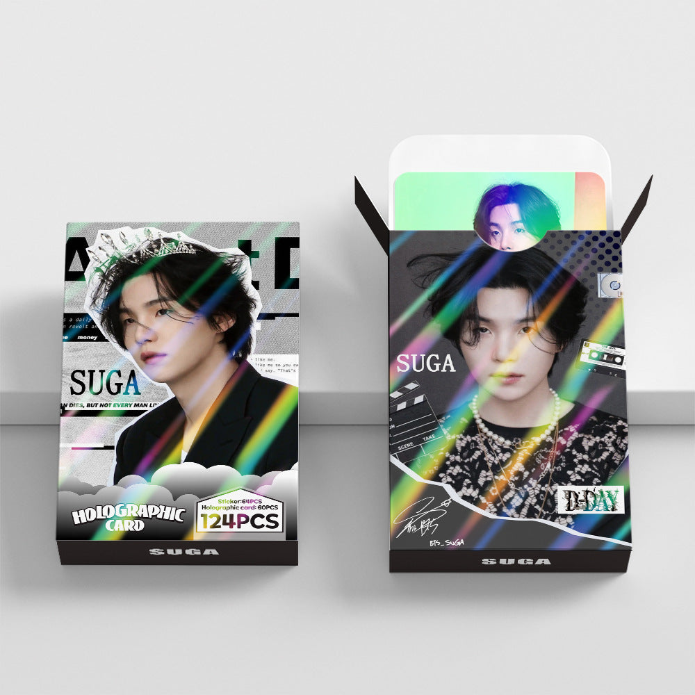 [Në Gjendje] BTS SUGA holographic lomocards (124pcs)