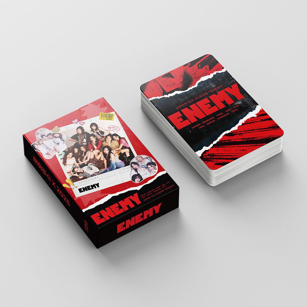 [PRE-ORDER] TWICE 'ENEMY' lomocards (55pcs)