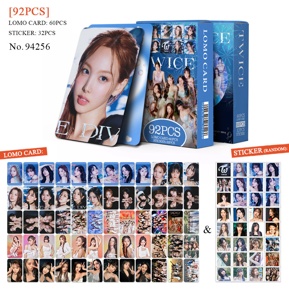 [BULK PRE-ORDER] Set of 5 ALL GIRL GROUPS Lomocard Packs (92pc)