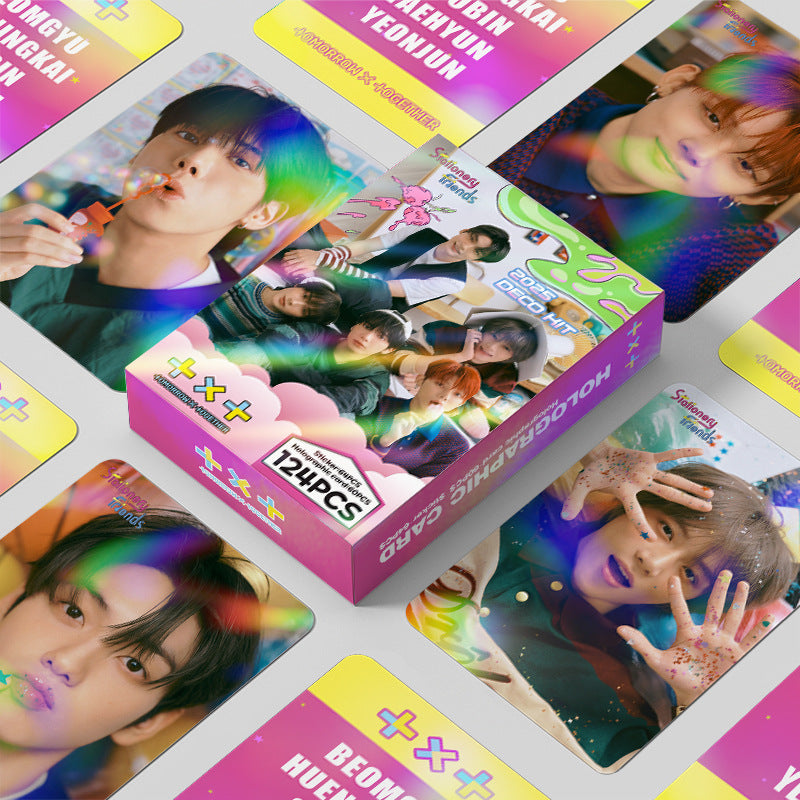 [PRE-ORDER] TXT 2025 DECO KIT holographic lomocards (124pcs)
