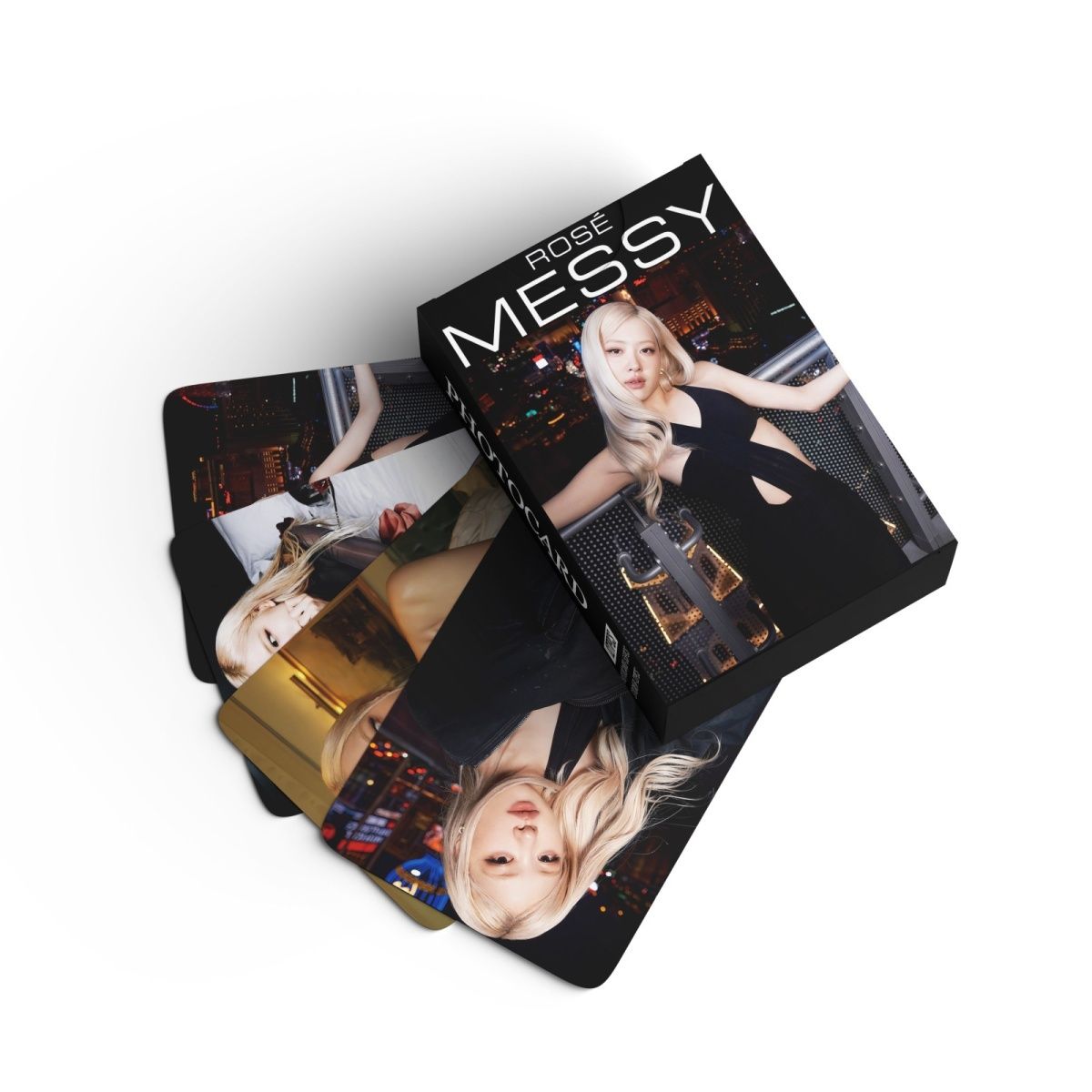 [PRE-ORDER] BLACKPINK ROSE 'Messy' lomocards (127pcs)