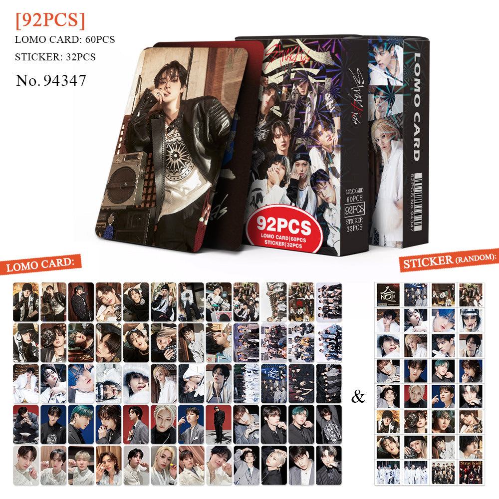 [BULK PRE-ORDER] Set of 5 From ALL BOY GROUPS Lomocard Packs (92pc)