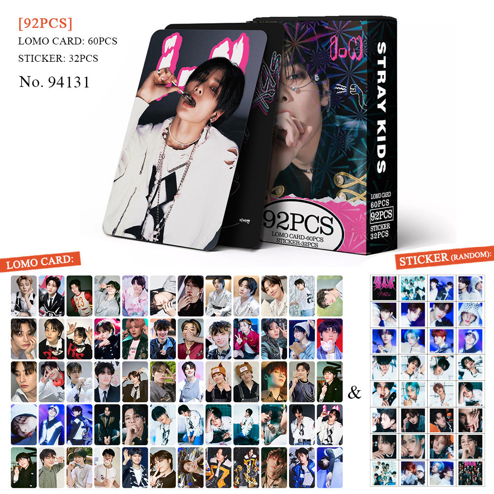 [BULK PRE-ORDER] Set of 5 From ALL BOY GROUPS Lomocard Packs (92pc)