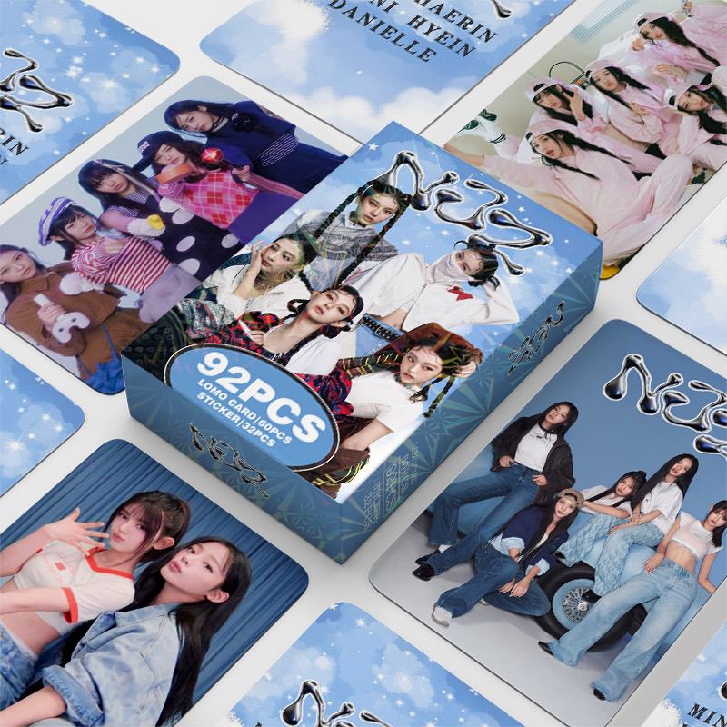 [PRE-ORDER] New Jeans lomocards (92pcs)