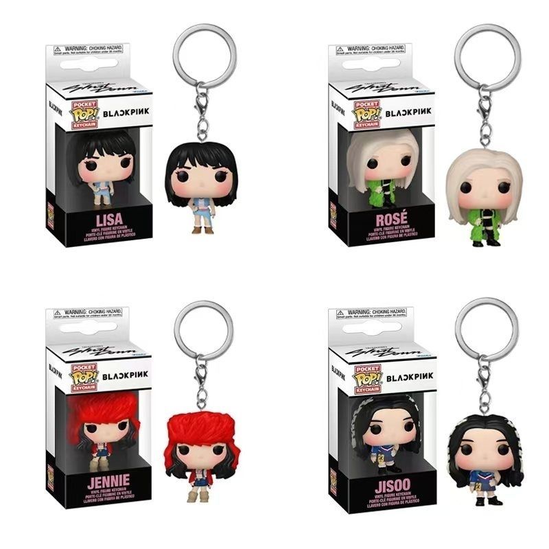 [PRE-ORDER] BLACKPINK Lisa, Jennie, Jisoo, Rose Pocket Pop Keychain