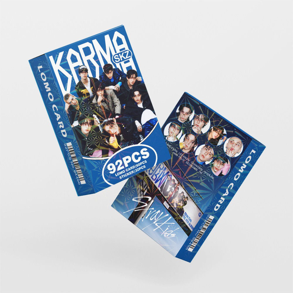 [Në Gjendje] STRAY KIDS 'KARMA' ver. 1 lomocards (92pcs)