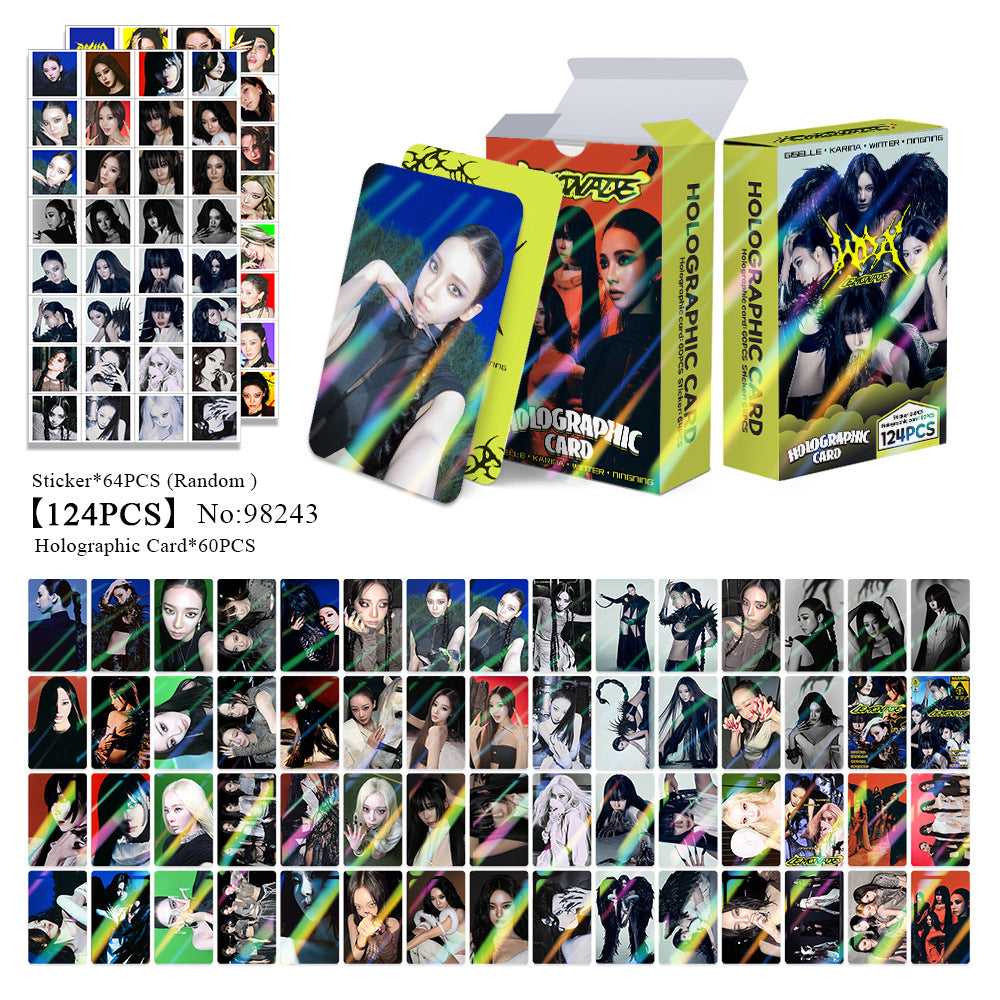 [Në Gjendje] aespa Lemonade holographic lomocards (124pcs)