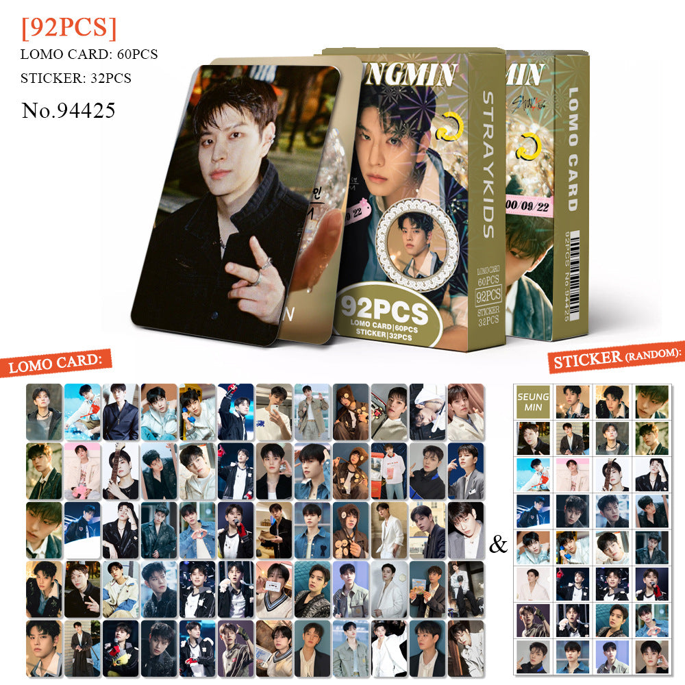 [PRE-ORDER] STRAY KIDS MEMBERS 'Hollow' lomocards (92pcs)