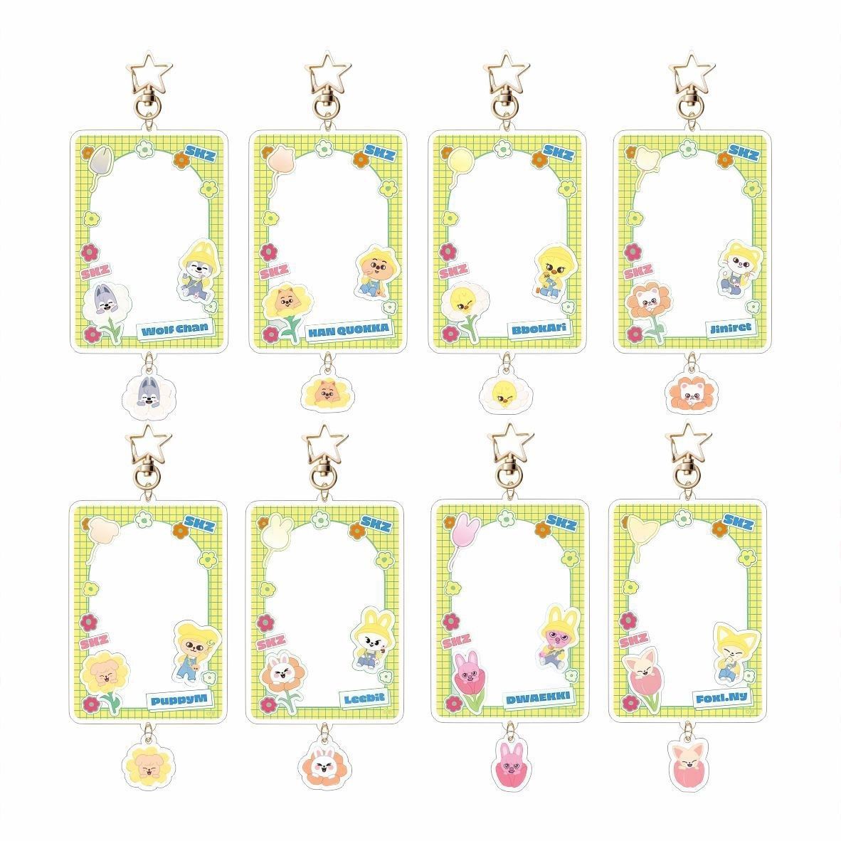 [PRE-ORDER] STRAY KIDS Photocard Acrylic Holder Keyring