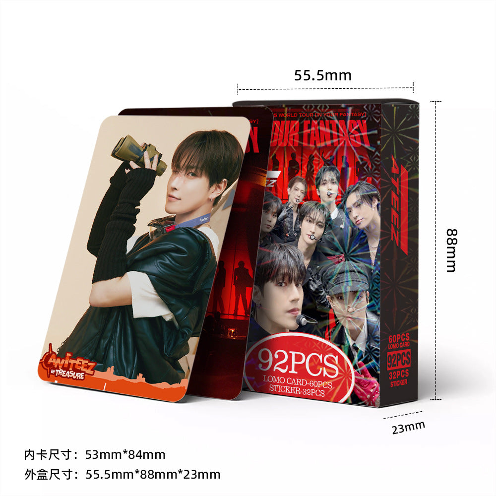 [PRE-ORDER] ATEEZ 'In Your Fantasy' lomocards (92pcs)