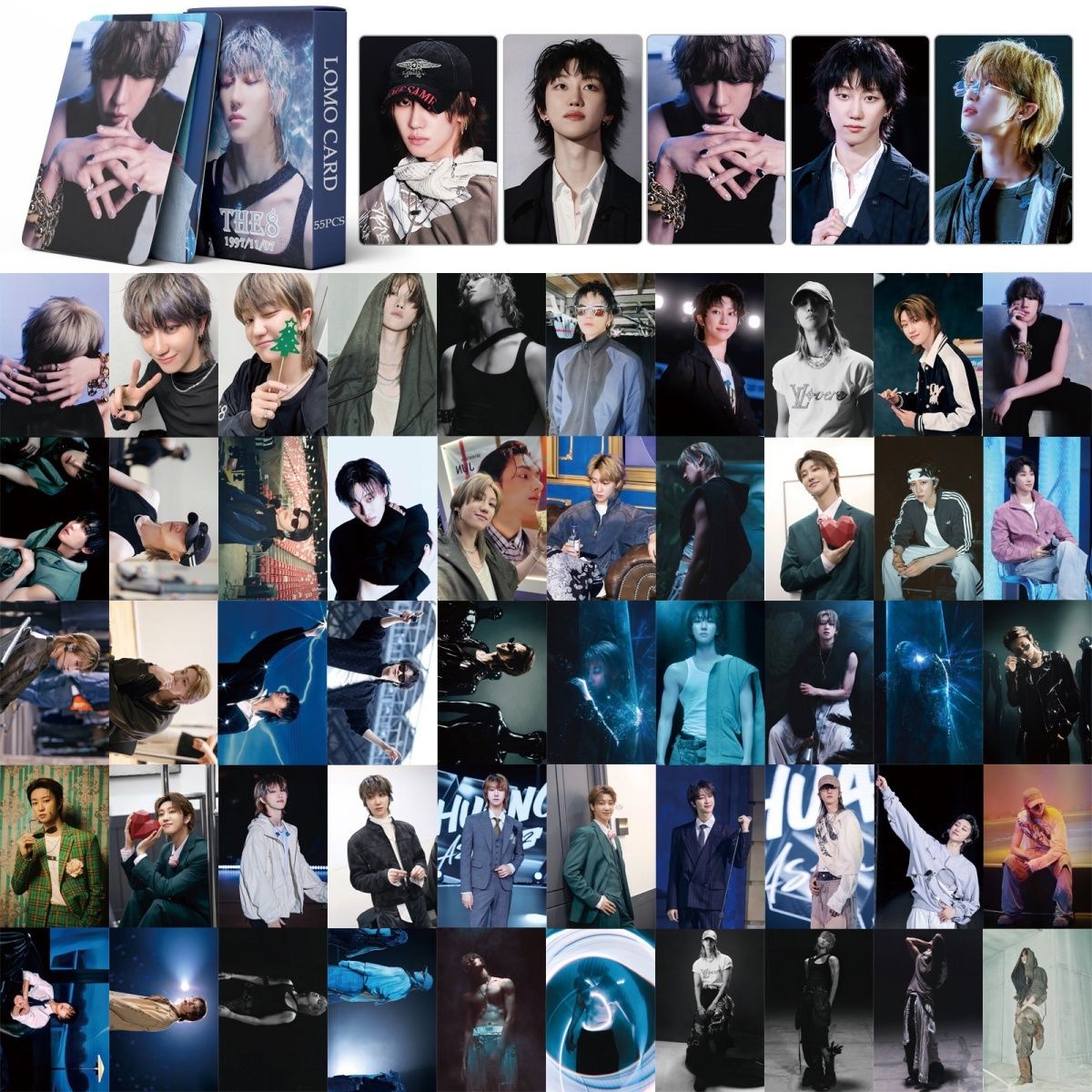 [PRE-ORDER] SEVENTEEN THE8 'Stardust' lomocards (55pcs)