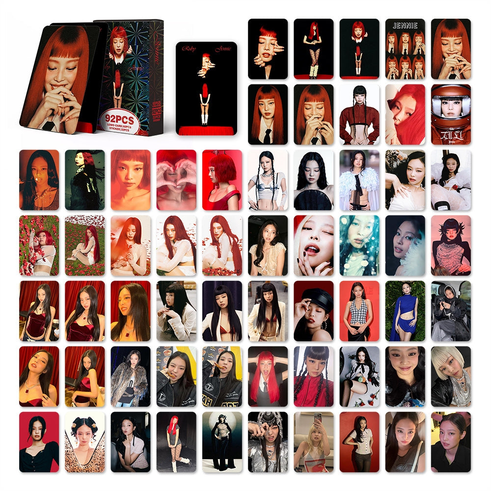 [BULK PRE-ORDER] Set of 5 ALL GIRL GROUPS Lomocard Packs (92pc)