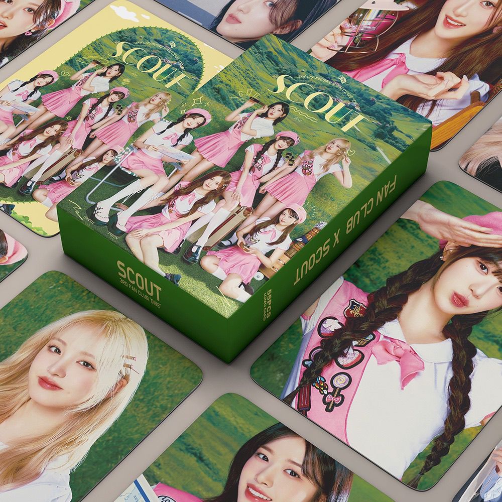 [PRE-ORDER] Ive fanclub 'Dive' scout lomocards (55pcs)