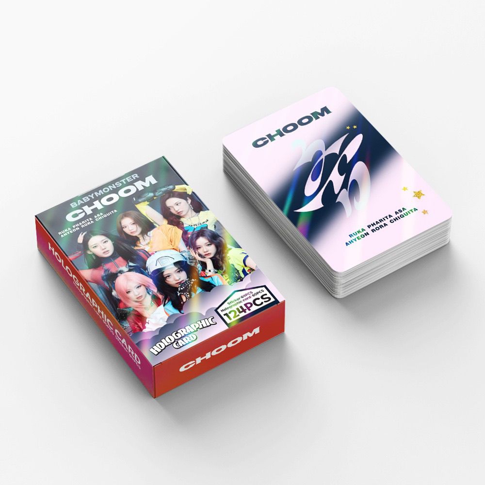 [Në Gjendje] BABYMONSTER 'Choom' Lomocards (124pcs)
