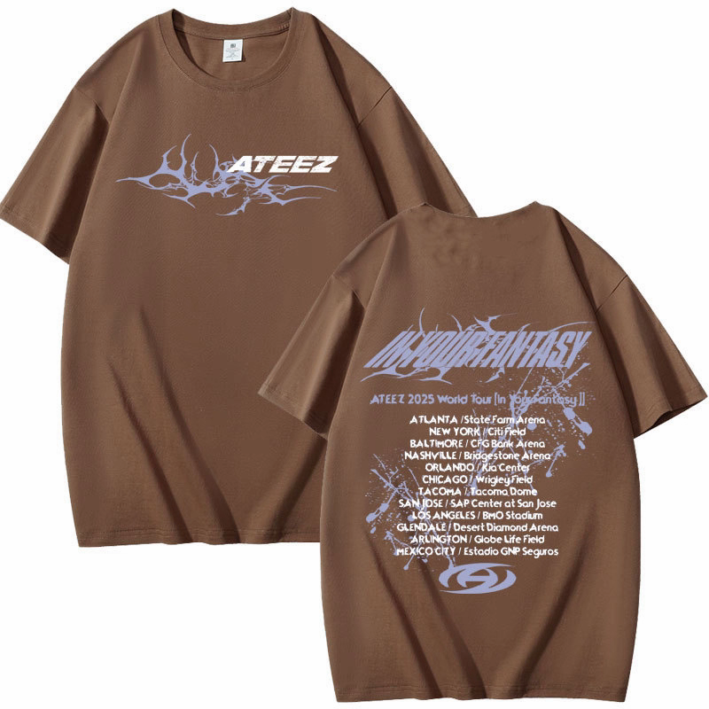 [PRE-ORDER] ATEEZ 'In Your Fantasy' 2025 World Tour T-Shirt