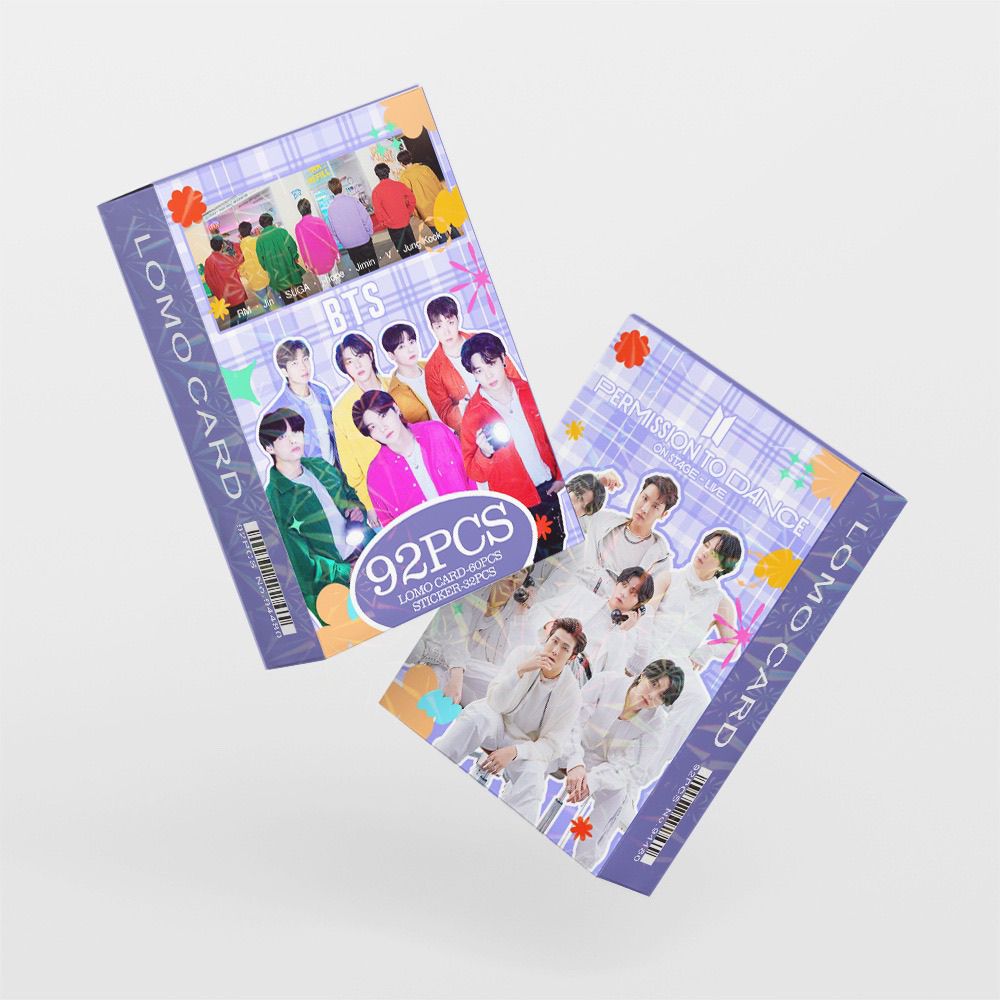 [PRE-ORDER] BTS 'Permission To Dance' lomocards (92pcs)